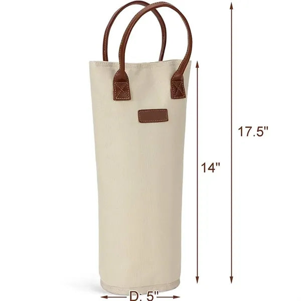 Single Wine Tote Bag