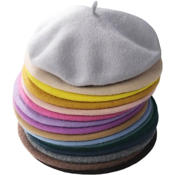 Autumn/Winter Wool Beret Hats for Women
