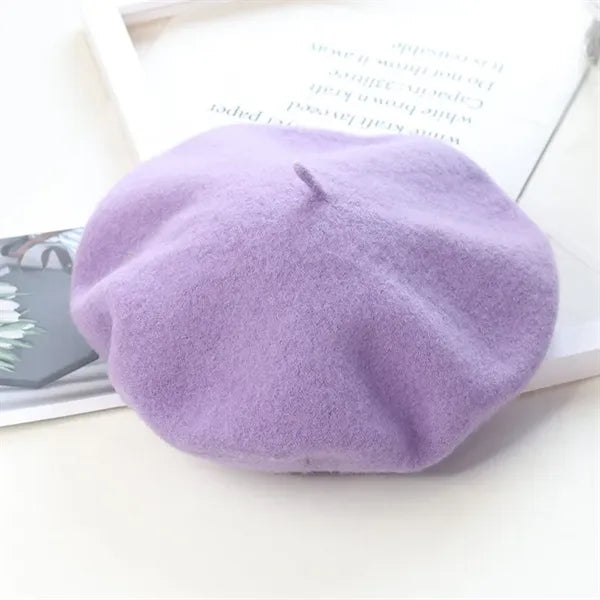 Autumn/Winter Wool Beret Hats for Women