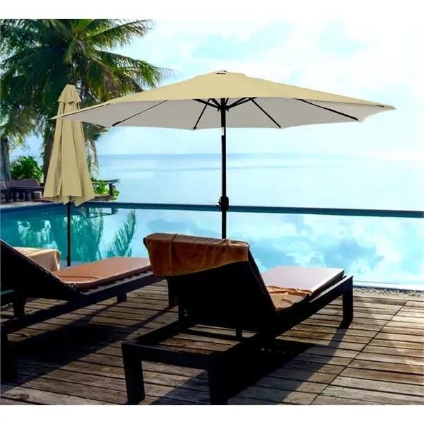 Solid Outdoor Umbrella (8.58Ft Diameter)
