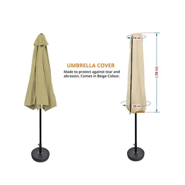 Solid Outdoor Umbrella (8.58Ft Diameter)