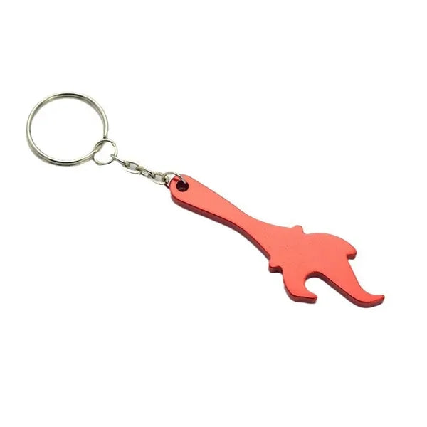 Torch Shape Bottle Opener Keychain