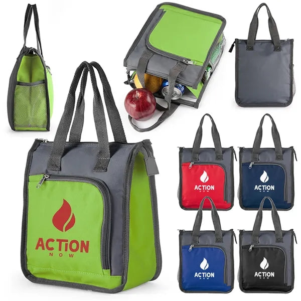 Duotone Insulated Lunch Cooler Bag