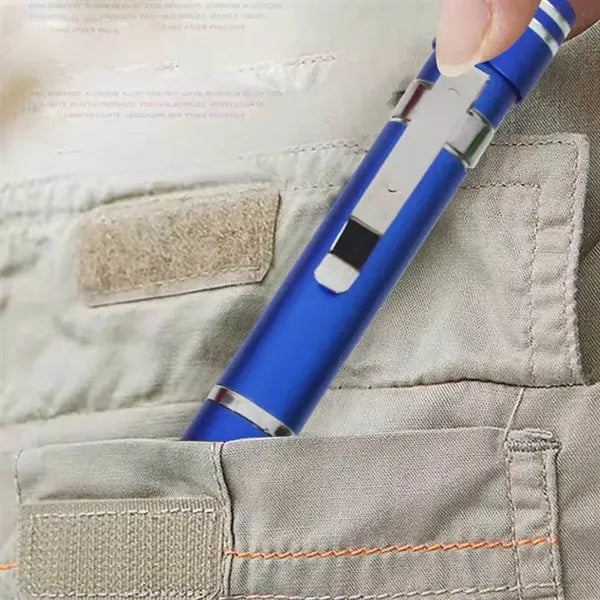 8in1 Mini Screwdrivers Pen Set Magnetic LED Light