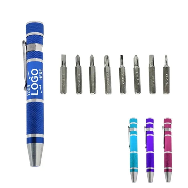 8 In 1 Magnetic Pen Screwdriver