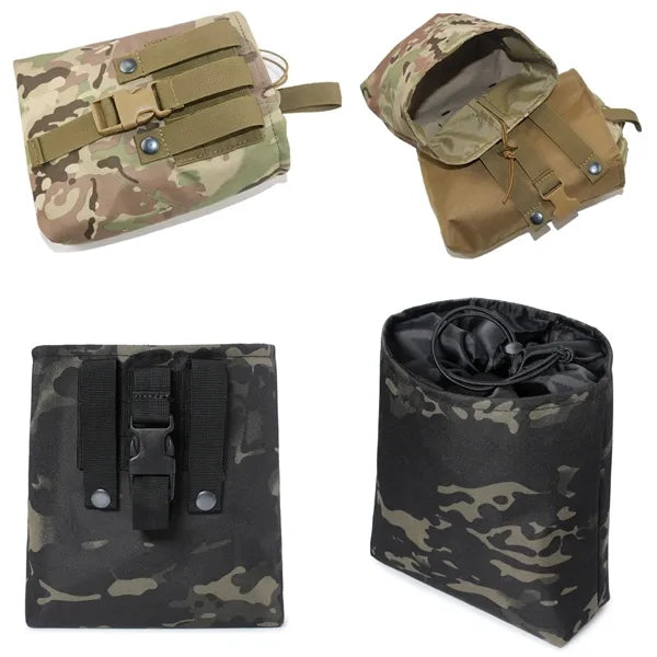 Tactical Folding Molle Dump Pouch