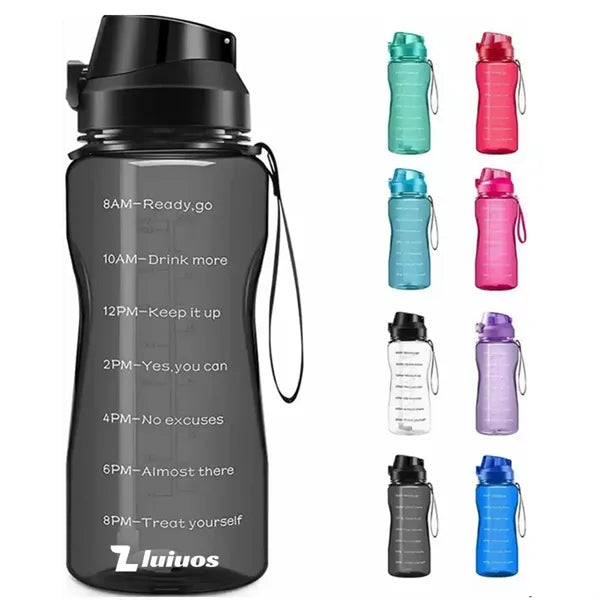 Water Bottle With Time Marker