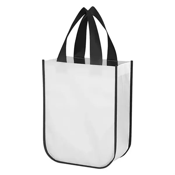 Round Corner Non-Woven Shopping Tote Bag