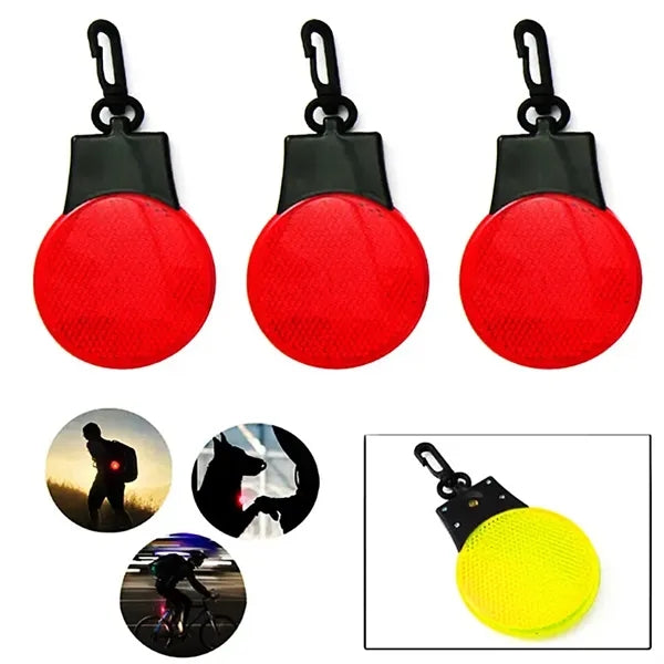 Clip on Reflector Safety LED Blinking Light