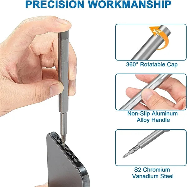 24 in 1 Premium Precision Screwdriver Set Fixing Electronic