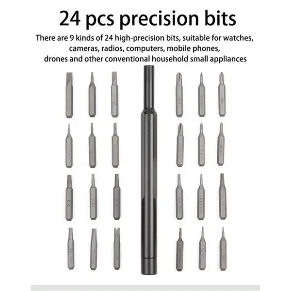 24 in 1 Premium Precision Screwdriver Set Fixing Electronic