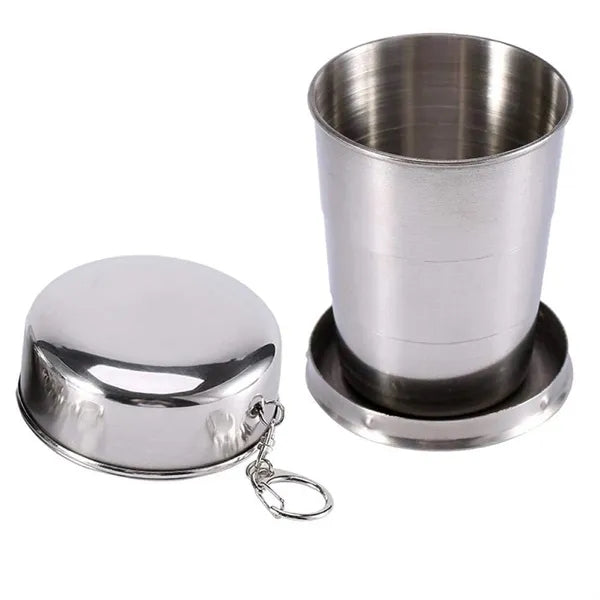 Stainless Steel 240ML Foldable Cup