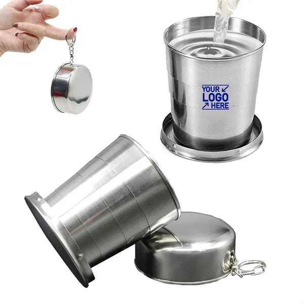 Stainless Steel 240ML Foldable Cup