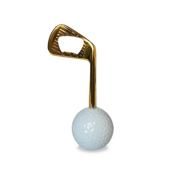 Golf Ball Zinc Alloy Beer Metal Bottle Opener