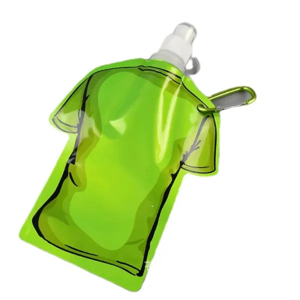 T-shirt Shaped Outdoor Foldable Water Bottle