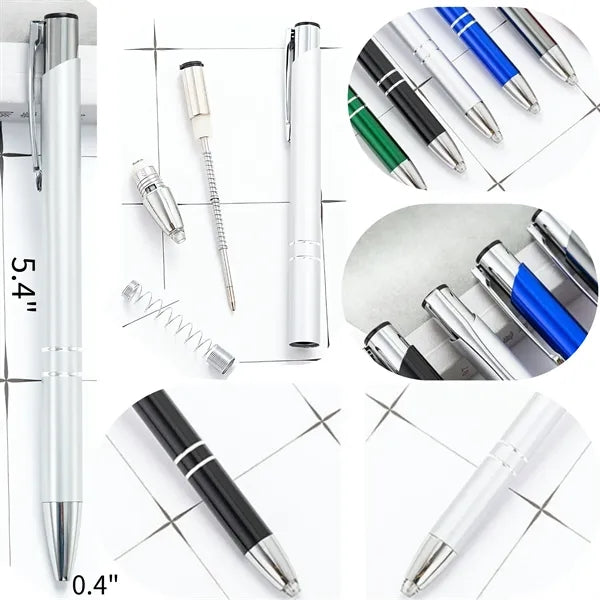 Ballpoint pen with light flashlight