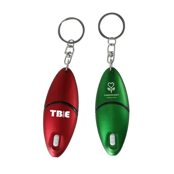 Screwdriver Tool Kit Led Light Pen 3 In 1 With Key Ring