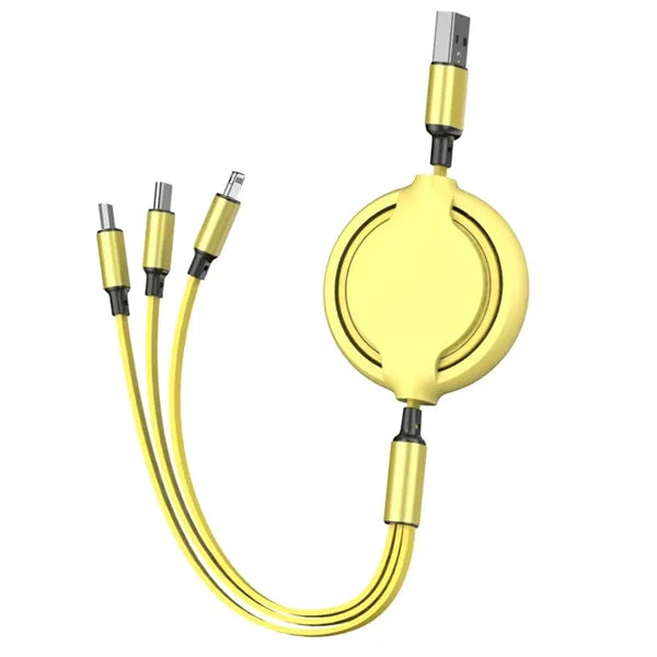 3 in 1 Retractable Charging Cable