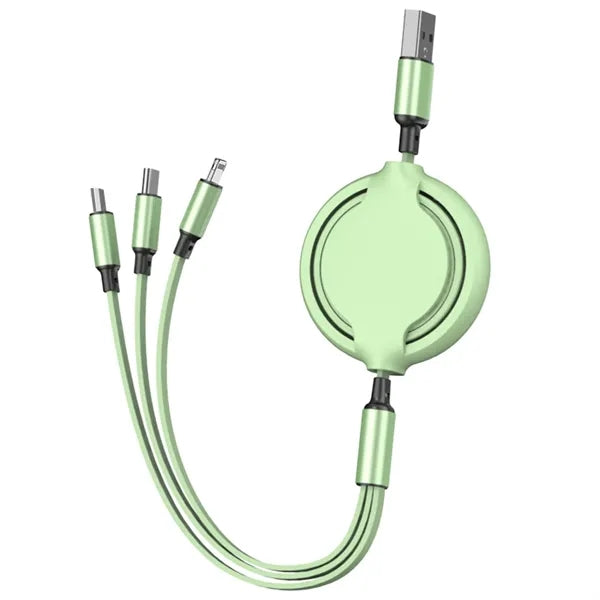 3 in 1 Retractable Charging Cable