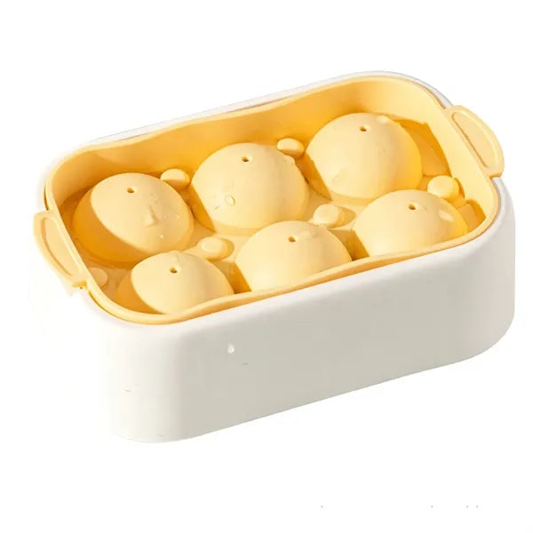 6-Grid Ice Maker with Lid