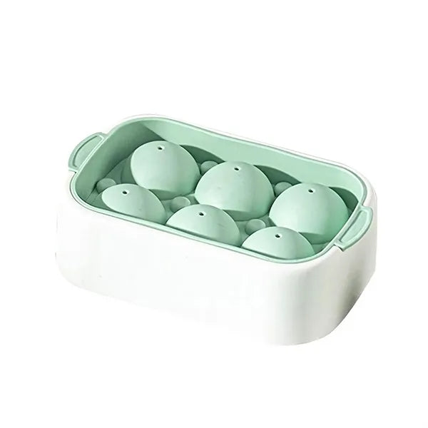 6-Grid Ice Maker with Lid