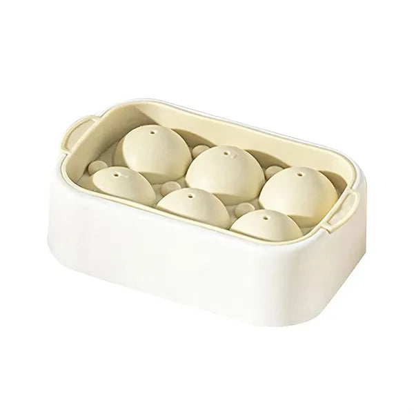 6-Grid Ice Maker with Lid