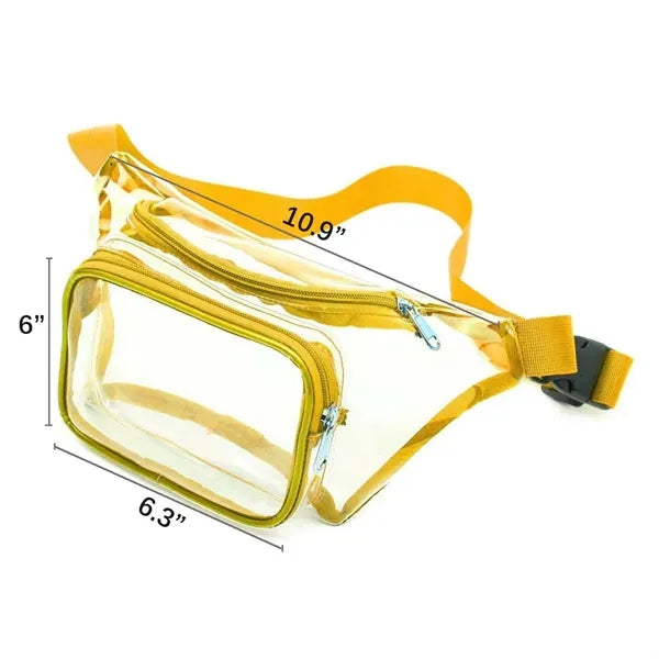 Clear Water-resistant Fanny Pack Belt Waist Bag