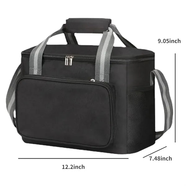 15L Large capacity crossbody lunch bag