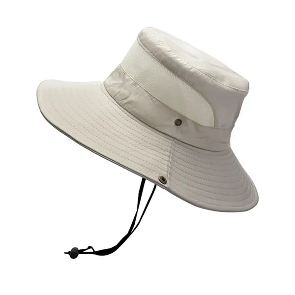 Drawstring Bucket Hat