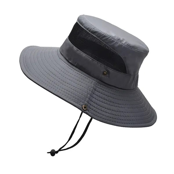 Drawstring Bucket Hat