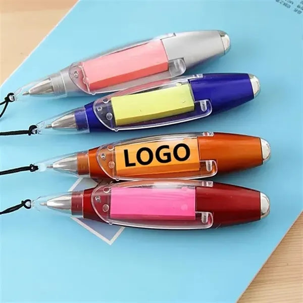 3 in 1 Flashlight Light-up Multifunction Ballpoint Pen