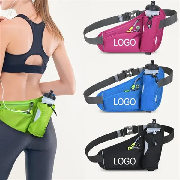 Water Bottle Funny Pack With Headphone Cable Hole