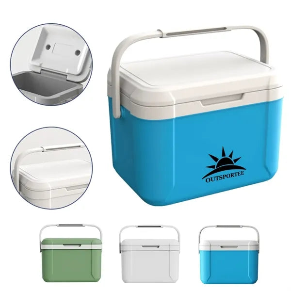 5-Quart Portable Insulated Hard Cooler Box Travel Ice Chest
