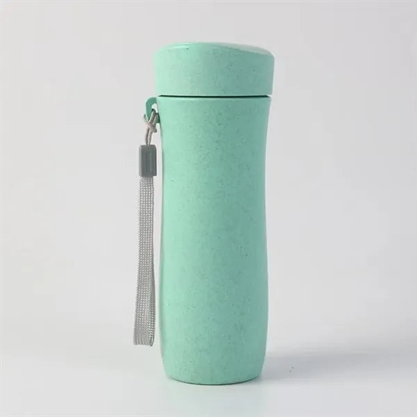 Simple Wheat Straw Fiber Water Bottle