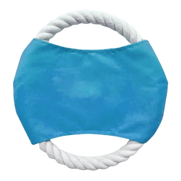 Outdoor Dog Chew Toy Rope Flying Disc
