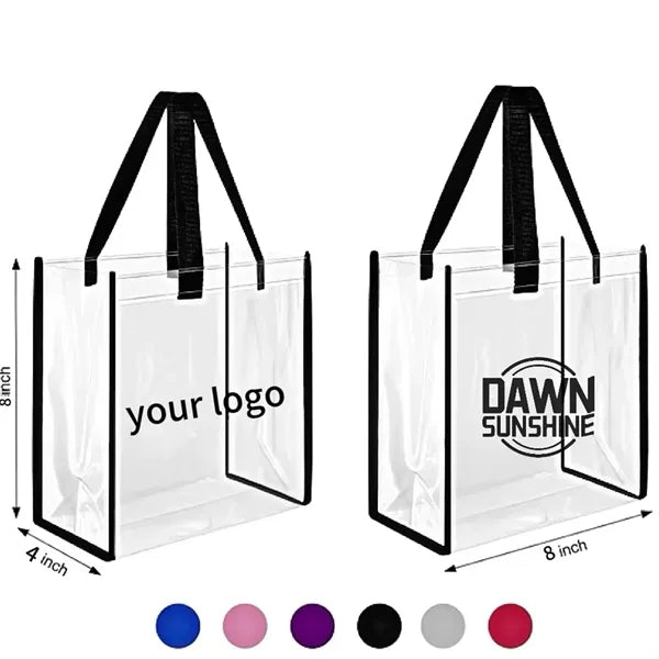 Waterproof PVC Clear Tote Bag