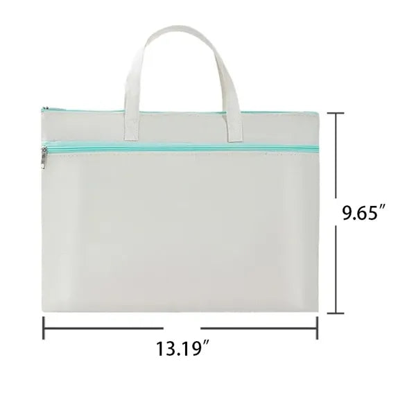 A4 Zipper File Bag