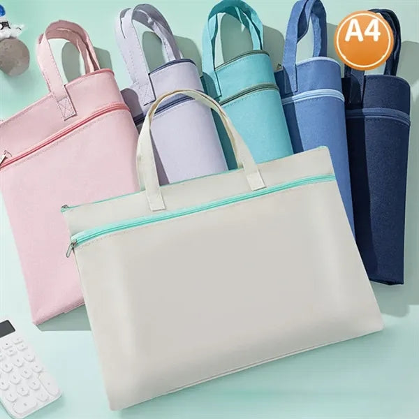 A4 Zipper File Bag