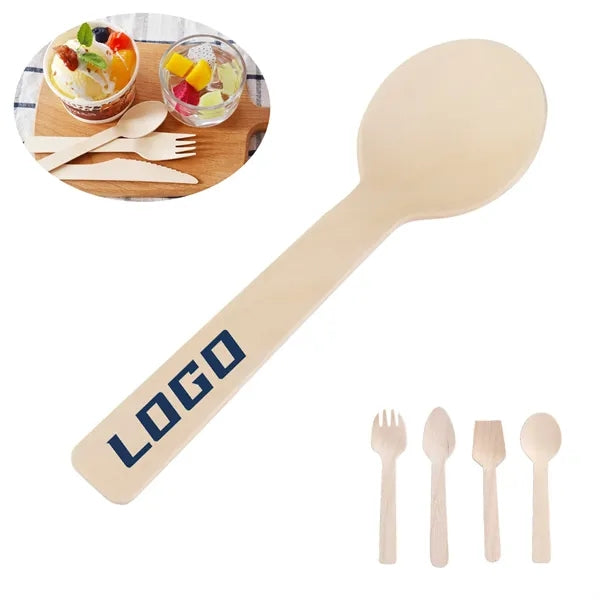 Disposable Wooden Ice Cream Scoop