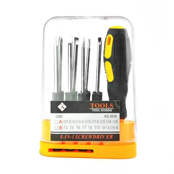 8in1 Portable multi-purpose screwdriver set For Mobiles