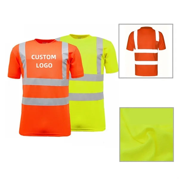 Reflective High Visibility Short Sleeve T-shirt