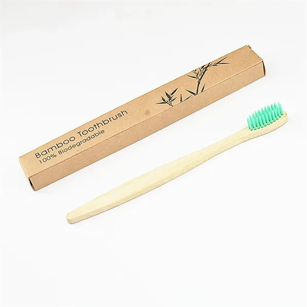 Natural Bamboo Toothbrush With Case