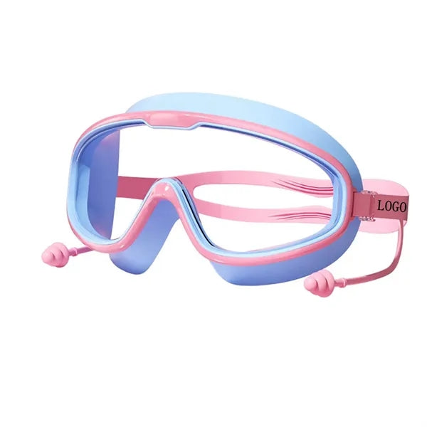Large Frame Anti Fog Kids And Adults Swimming Goggles