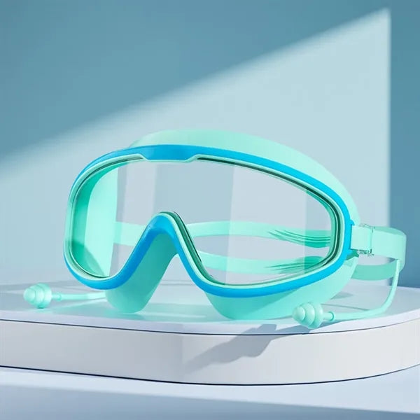 Large Frame Anti Fog Kids And Adults Swimming Goggles