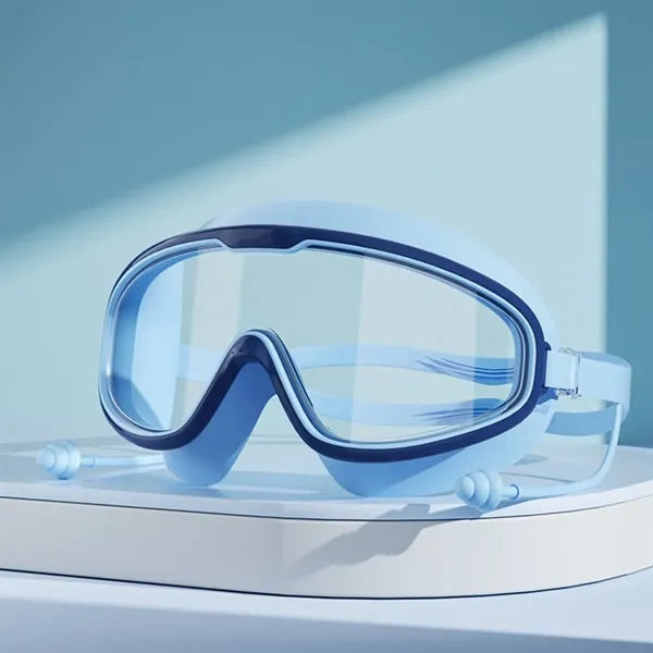 Large Frame Anti Fog Kids And Adults Swimming Goggles