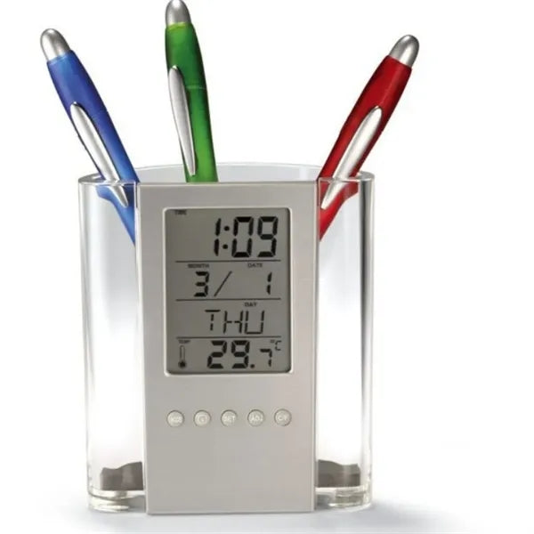 Electronic Calendar Pen Holder