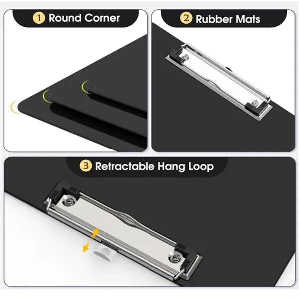 A4 Plastic folder Clipboard