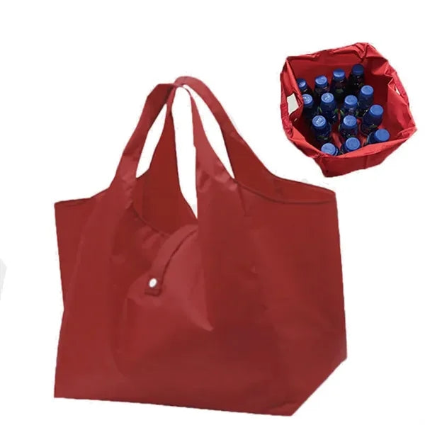 Water Resistant Folding Grocery Shopping Tote Bag