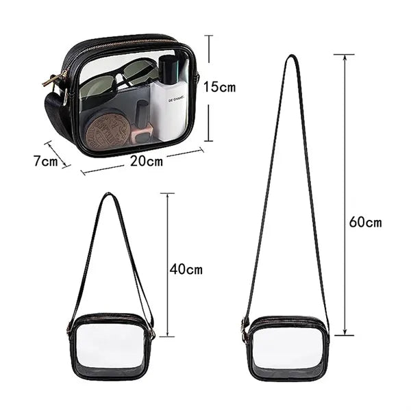 Clear Crossbody Bag Stadium Approved