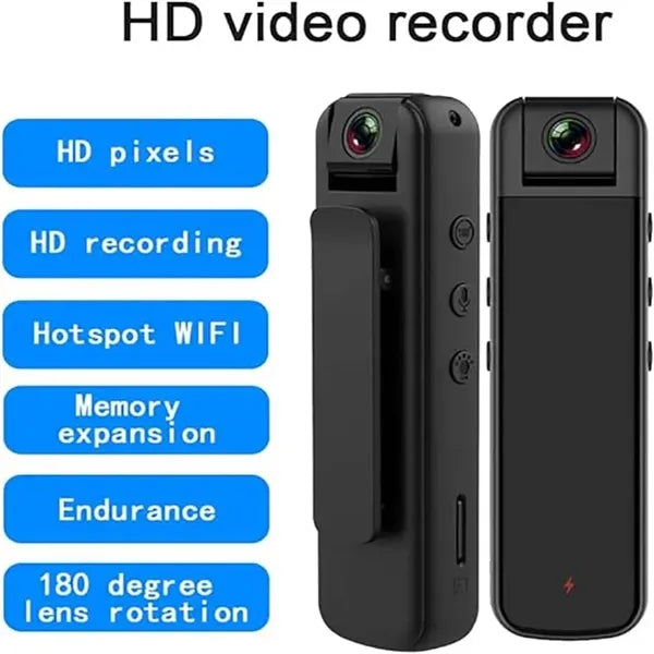 HD IR Infrared Covert Pocket Body Camera